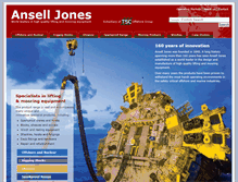 Tablet Screenshot of anselljones.com